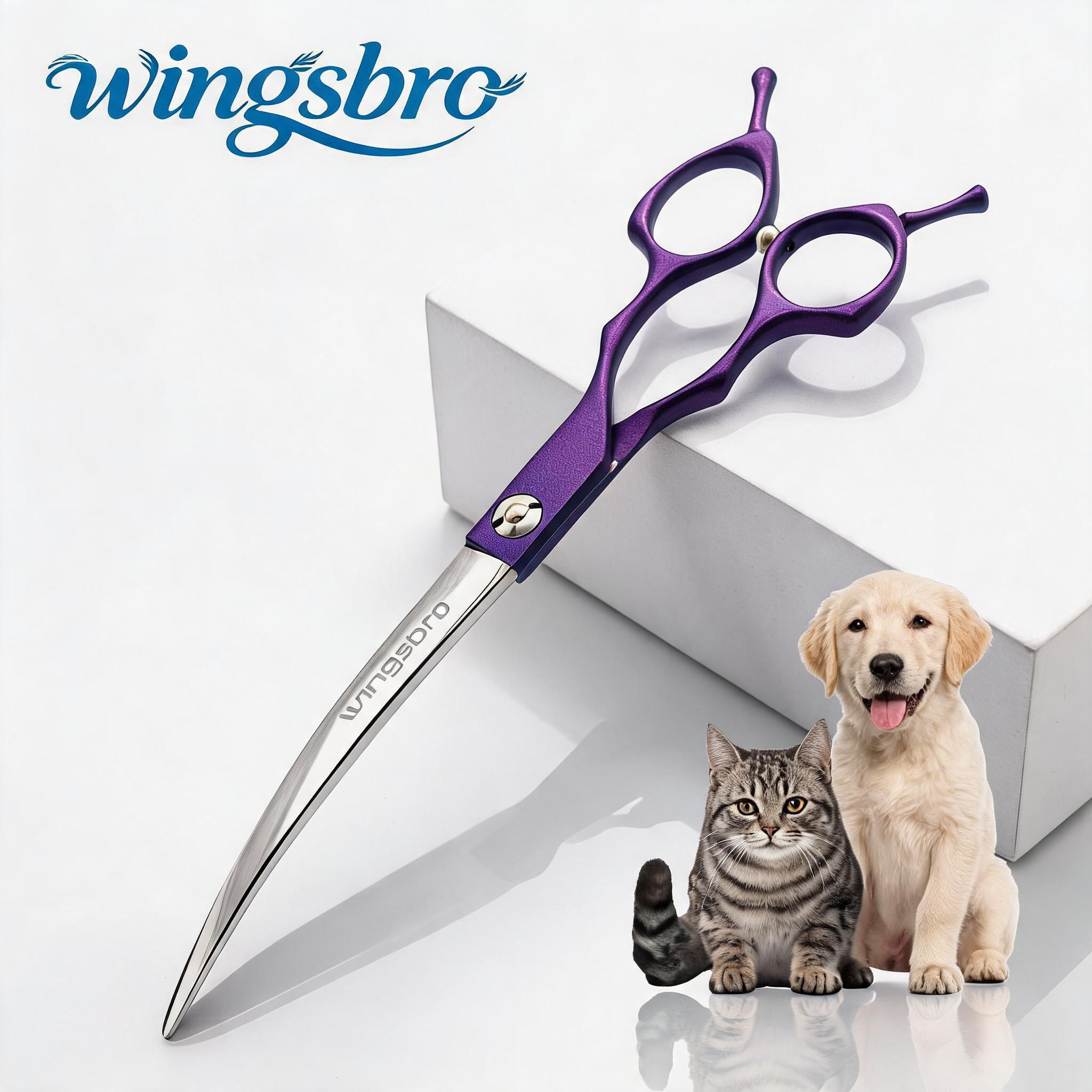 Grooming Scissors - 7Inch Professinal Dog Grooming Scissors Pet