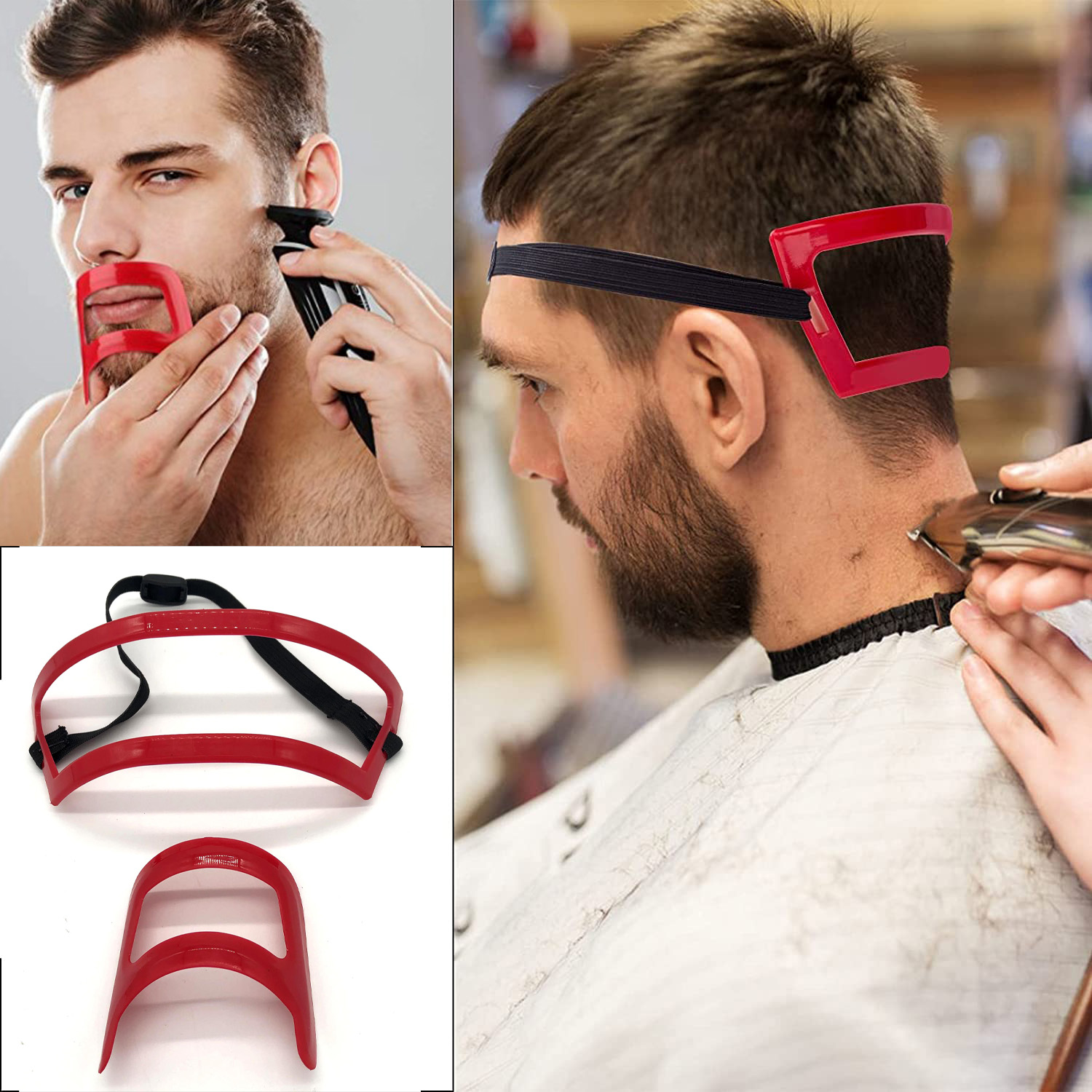 2/4Pcs Men's Beard Combs Hair  - Beard Trimmer recension och pris