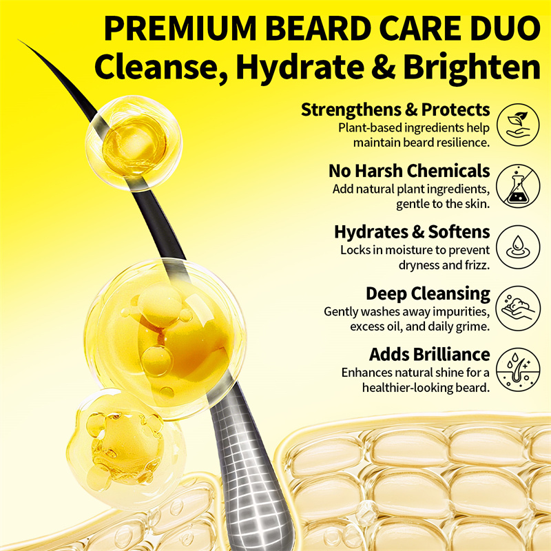 Men Beard Oil Kit Beard Moistu - Beard Oil recension och pris