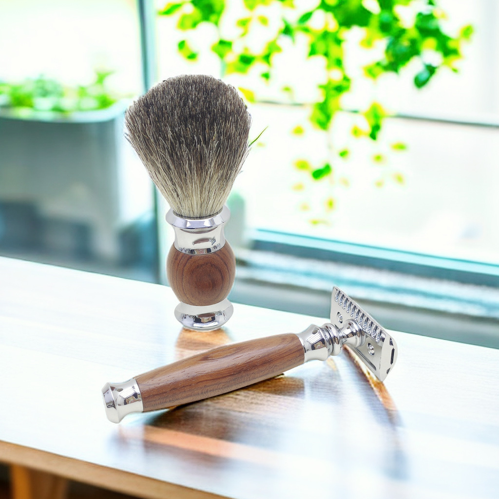 Safflower Rosewood Handle Razo - Beard Trimmer recension och pris