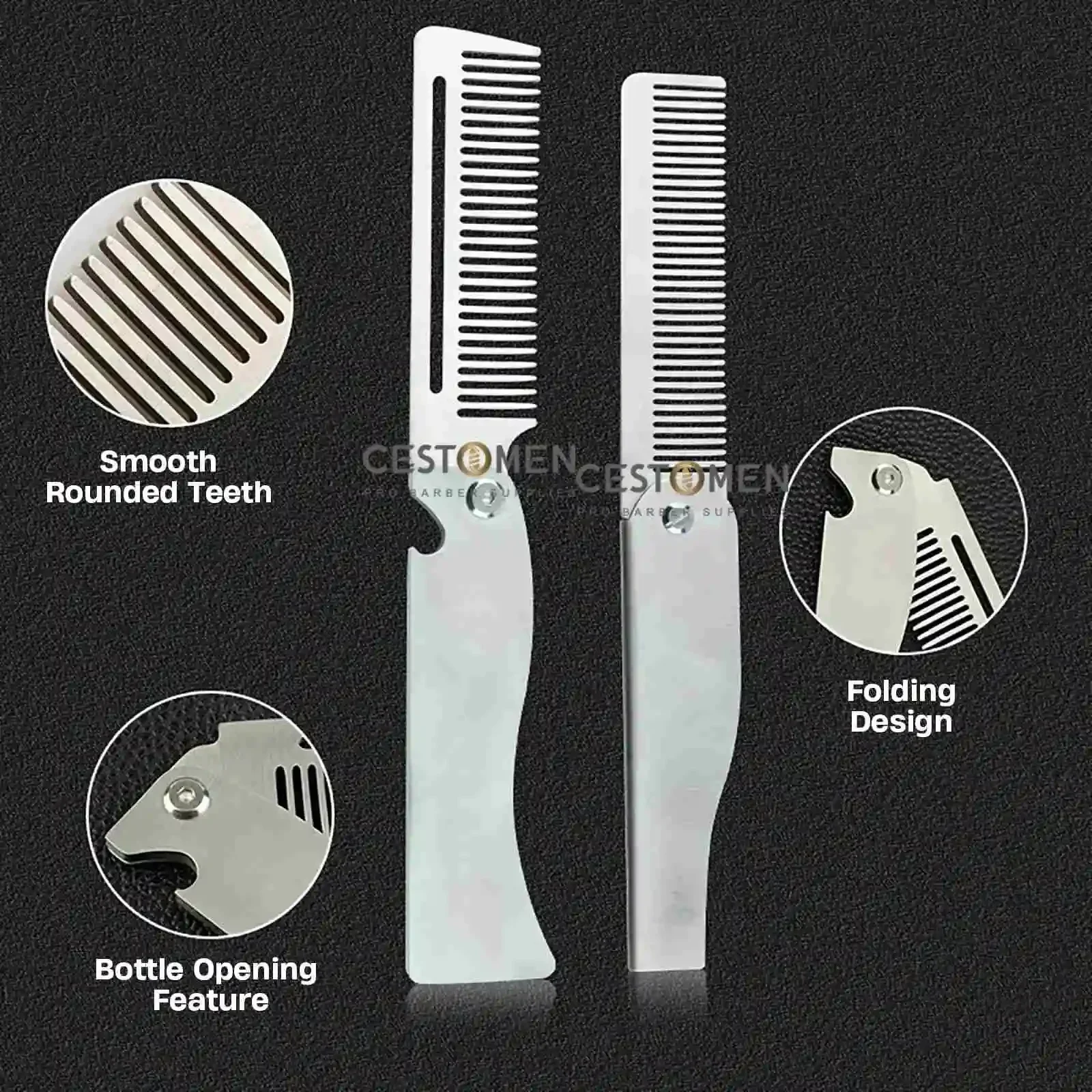 New Type 1/2PCS Portable Steel - Beard Oil recension och pris