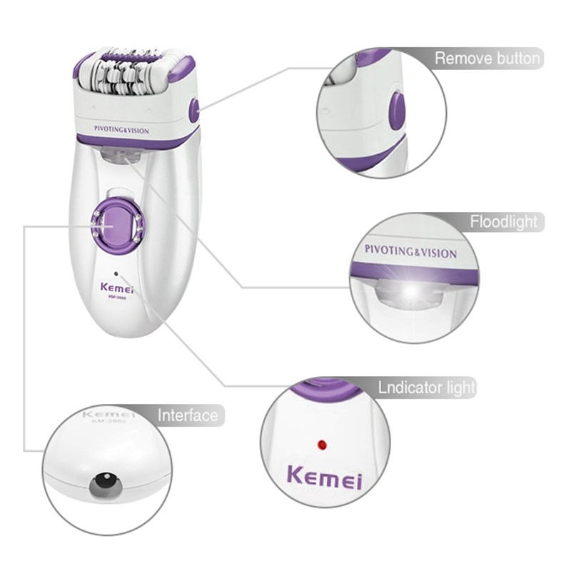 3in1 Electric Women Epilator F - Body Trimmer recension och pris