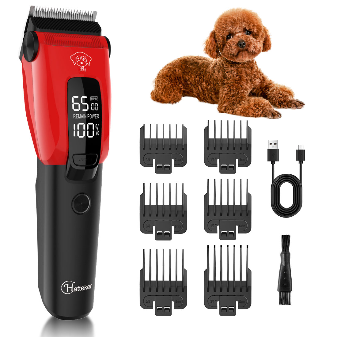 Hatteker Electric Pet Hair Cli - Grooming Kit recension och pris