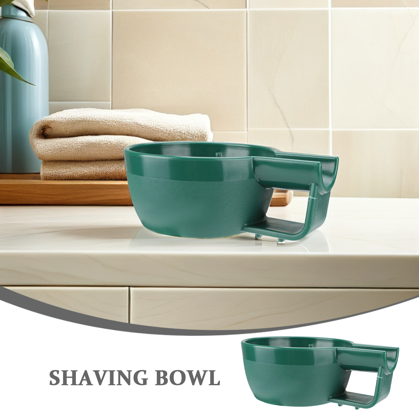 Shaving Cream Bowl Deep Plasti - Shaving Cream recension och pris