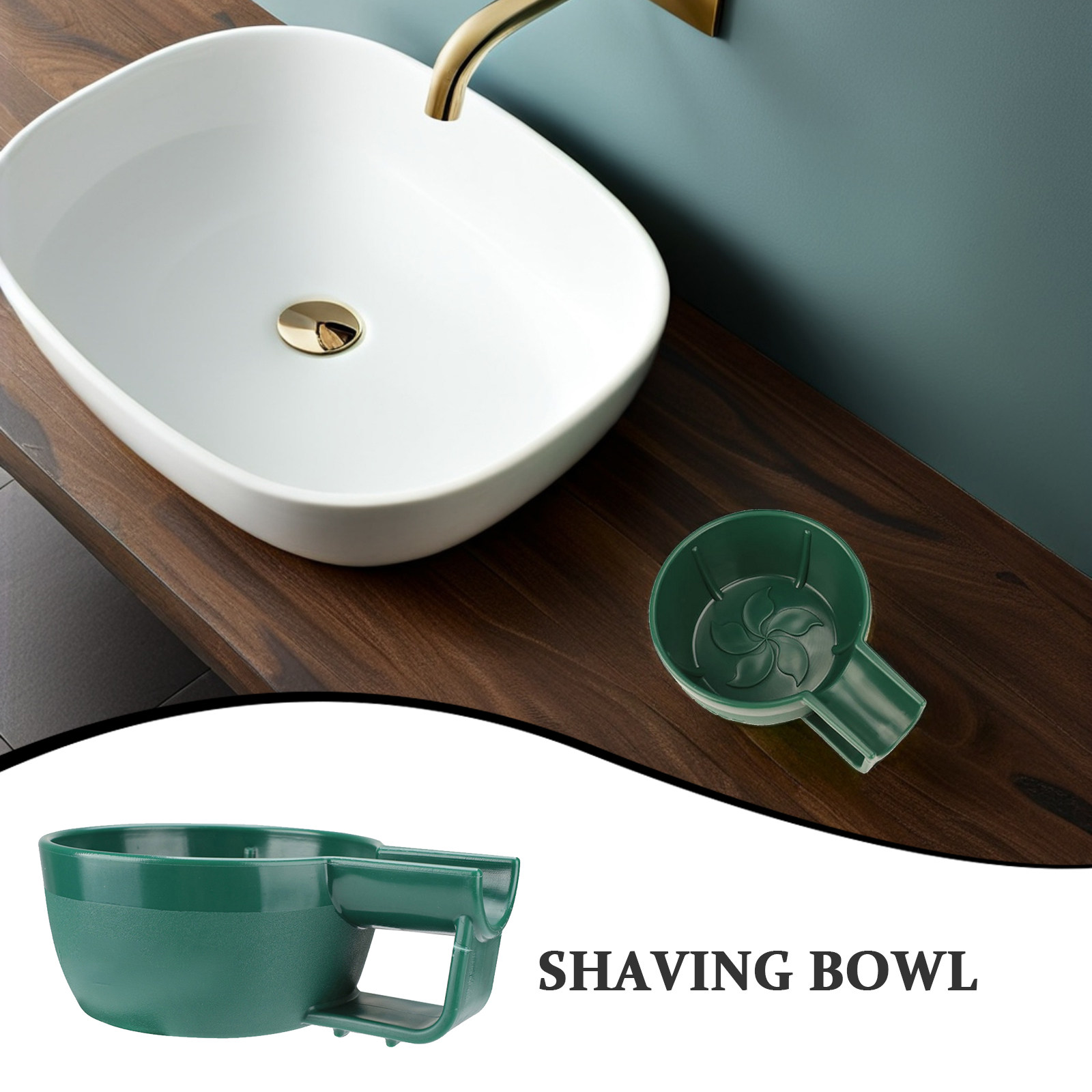 Shaving Cream Bowl Deep Plasti - Shaving Cream recension och pris
