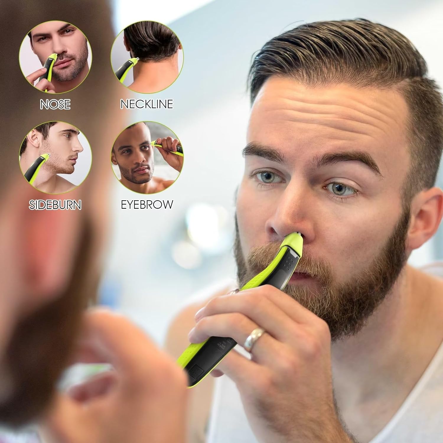 YUKU Nose Hair Trimmer Replace - Electric Razor recension och pris