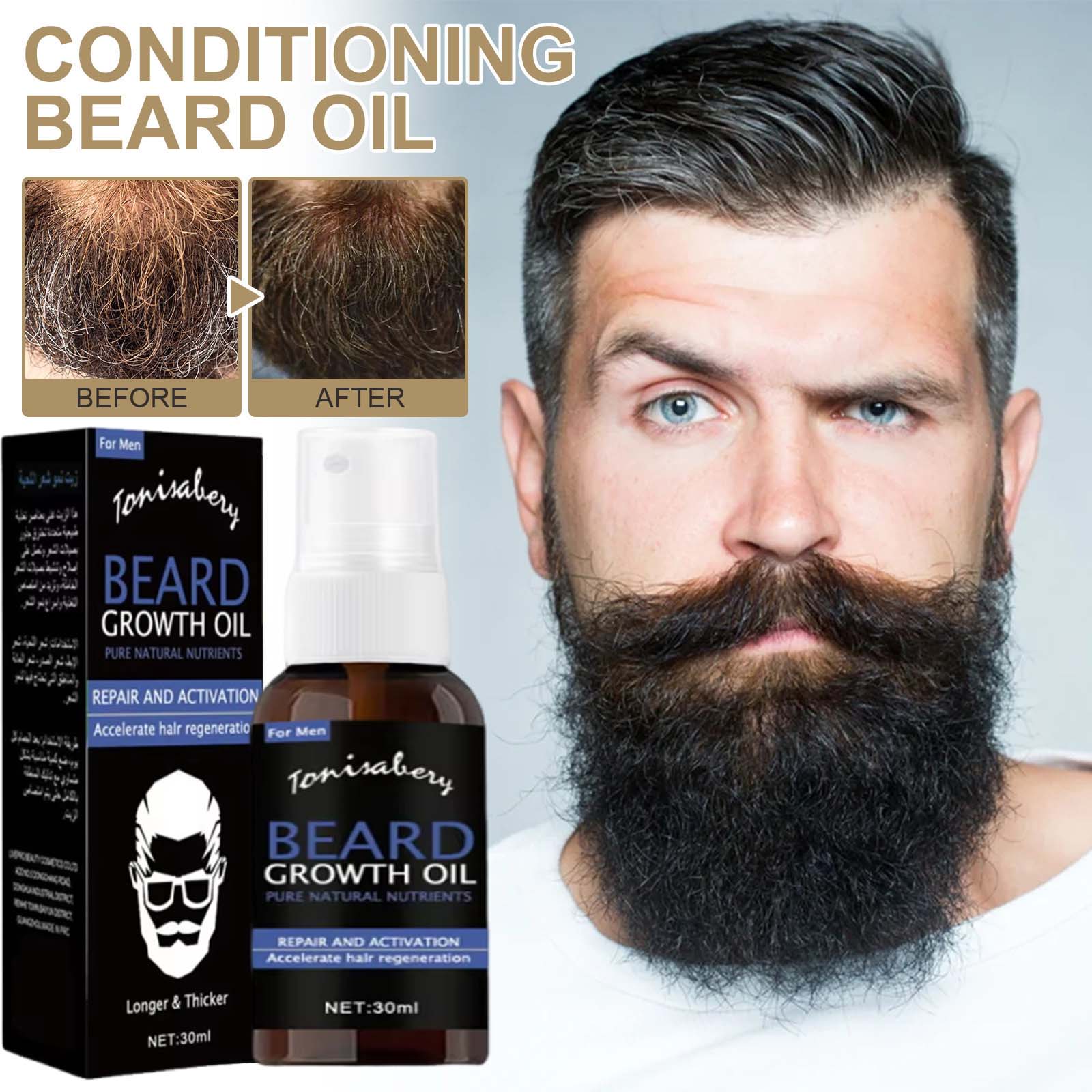 Beard Growth Oil Beard Wax Bal - Beard Oil recension och pris