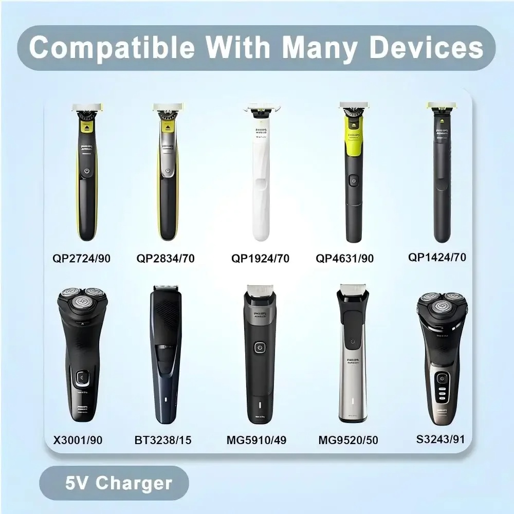 5V Shaver Charger USB Adapter  - Beard Trimmer recension och pris