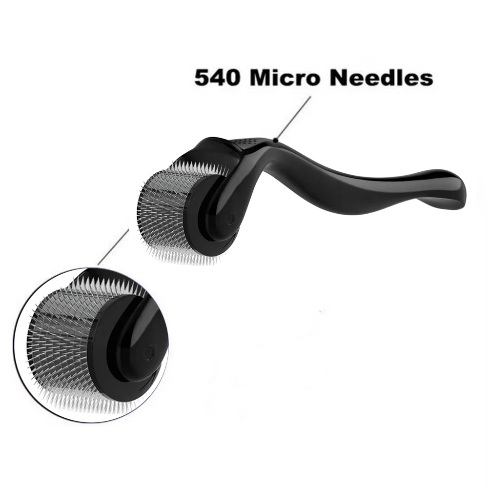 540 Needle Derma Roller Titani - Beard Oil recension och pris