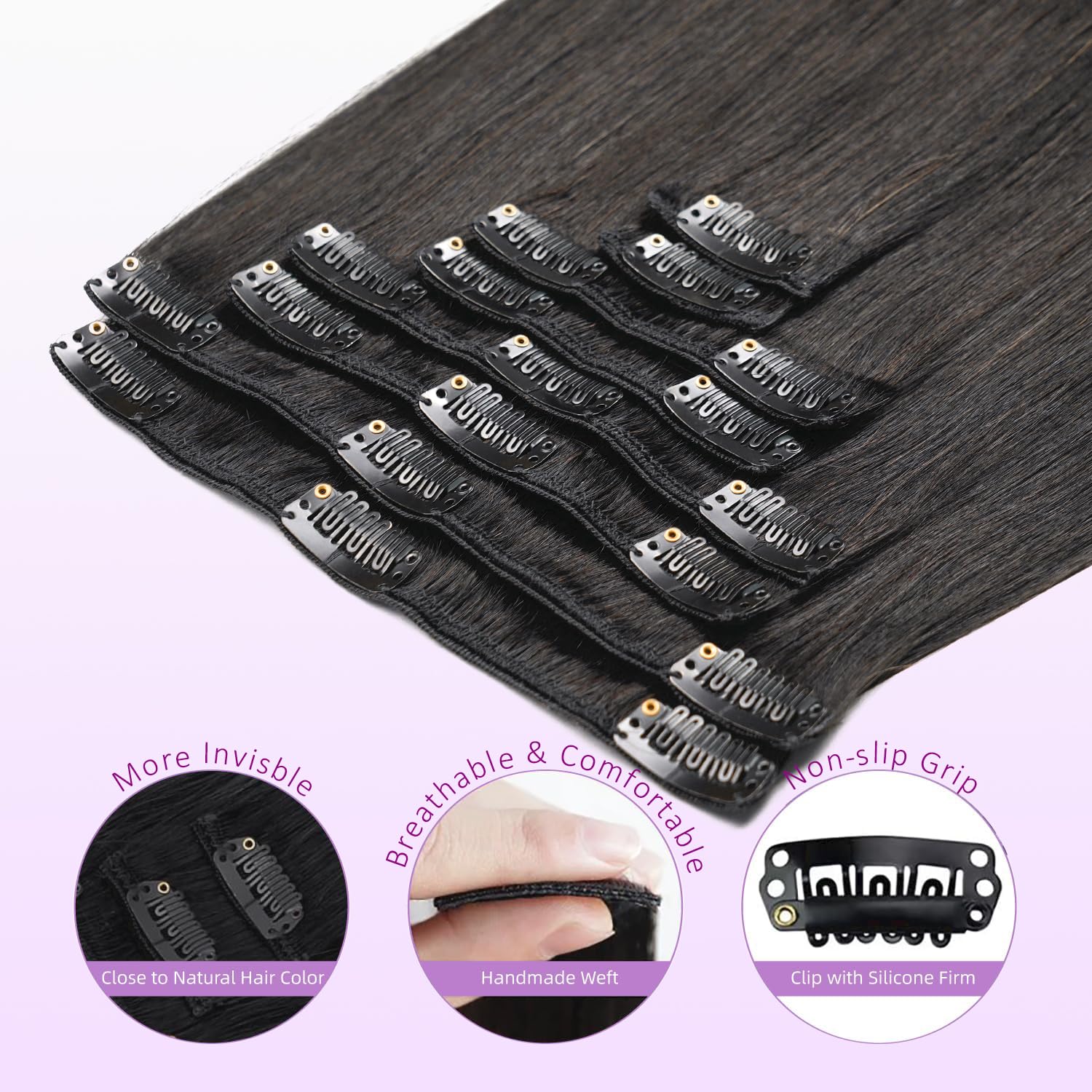 Clip in Hair Extensions Real H - Hair Clipper recension och pris