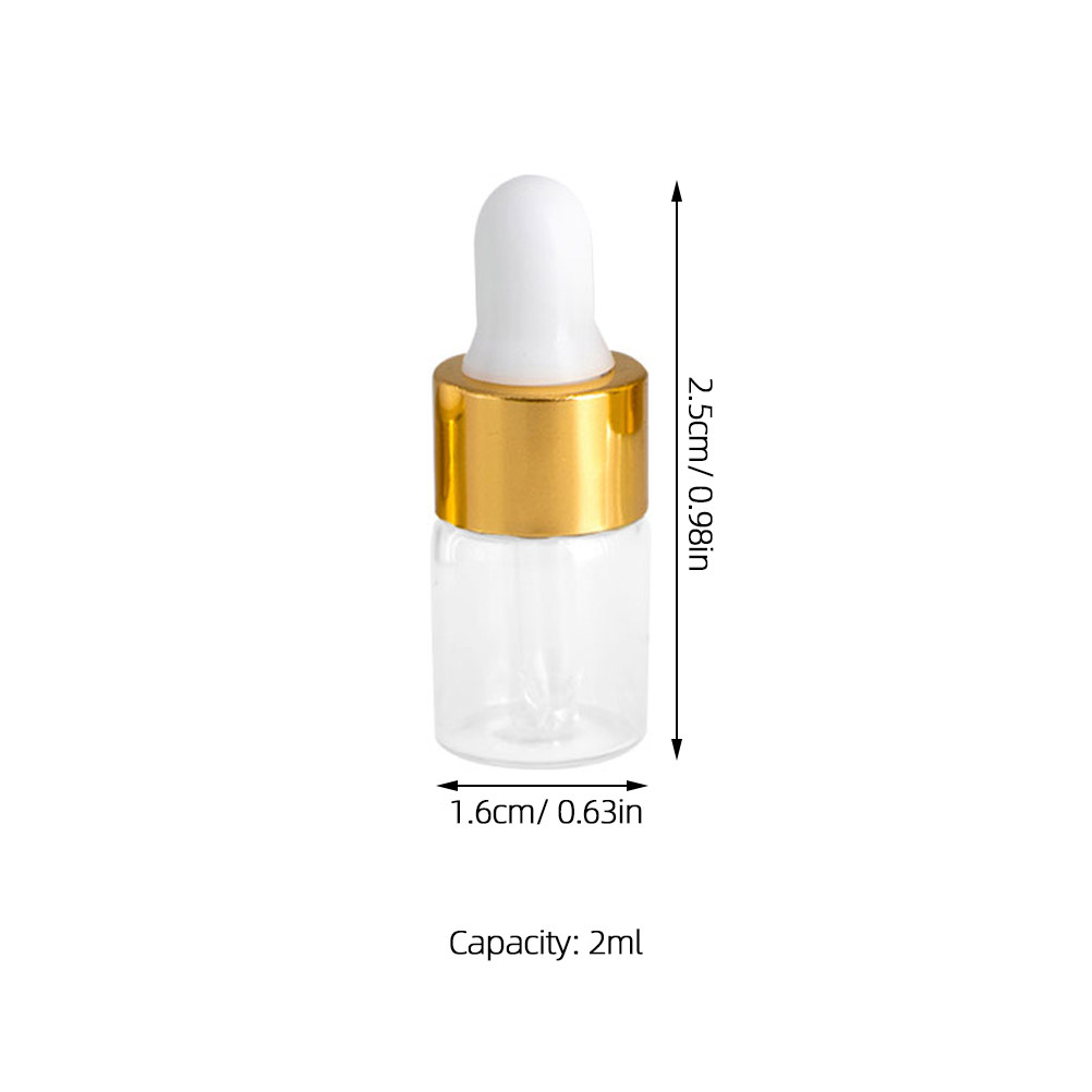 30Pcs Glass Essence Liquid Bot - Beard Oil recension och pris
