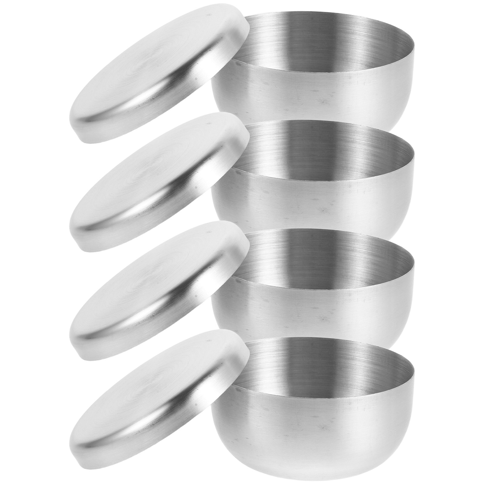 4Pcs Stainless Steel Shaving B - Shaving Cream recension och pris