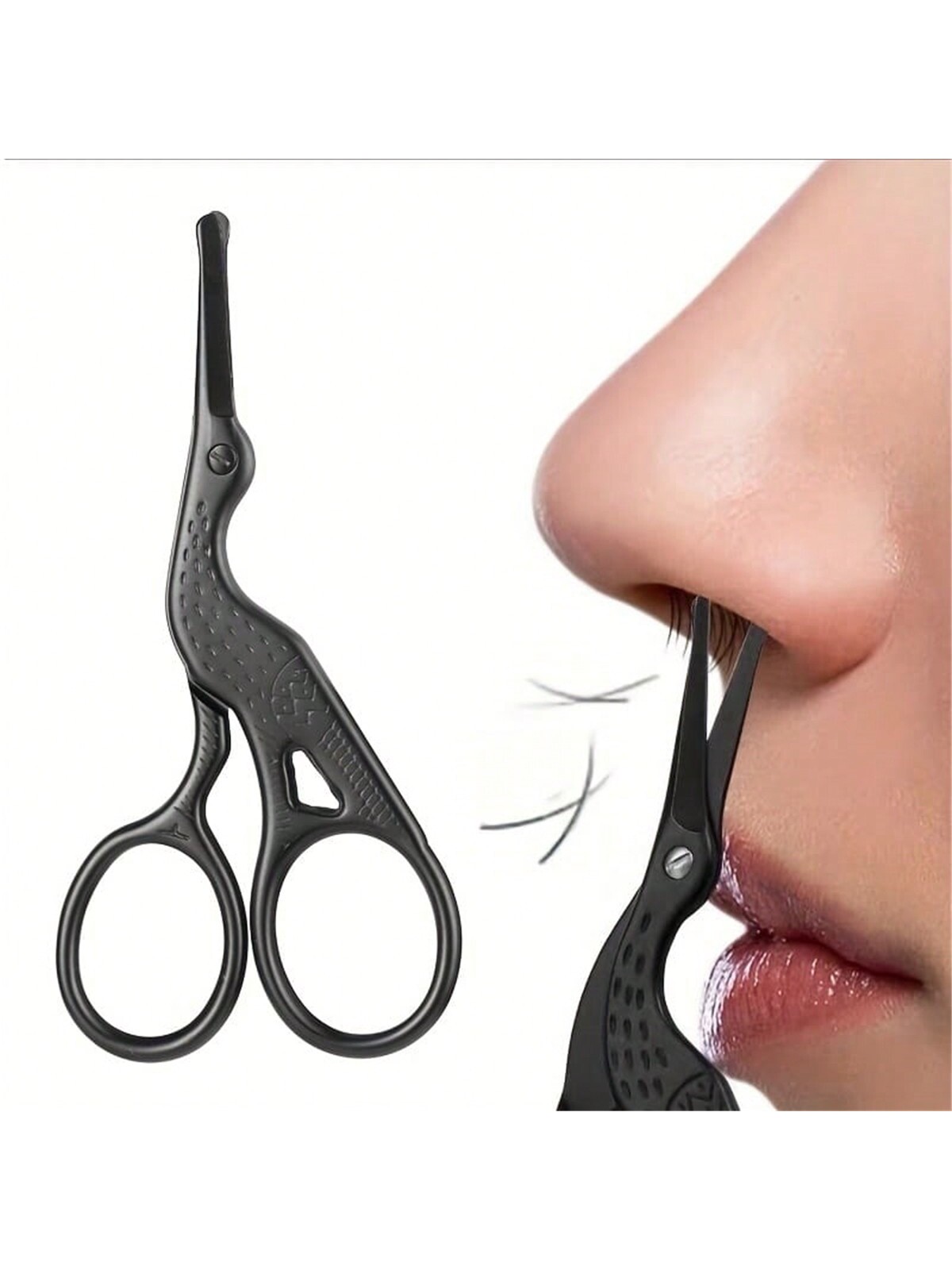 Nose Hair Scissors, Stainless  - Grooming Scissors recension och pris
