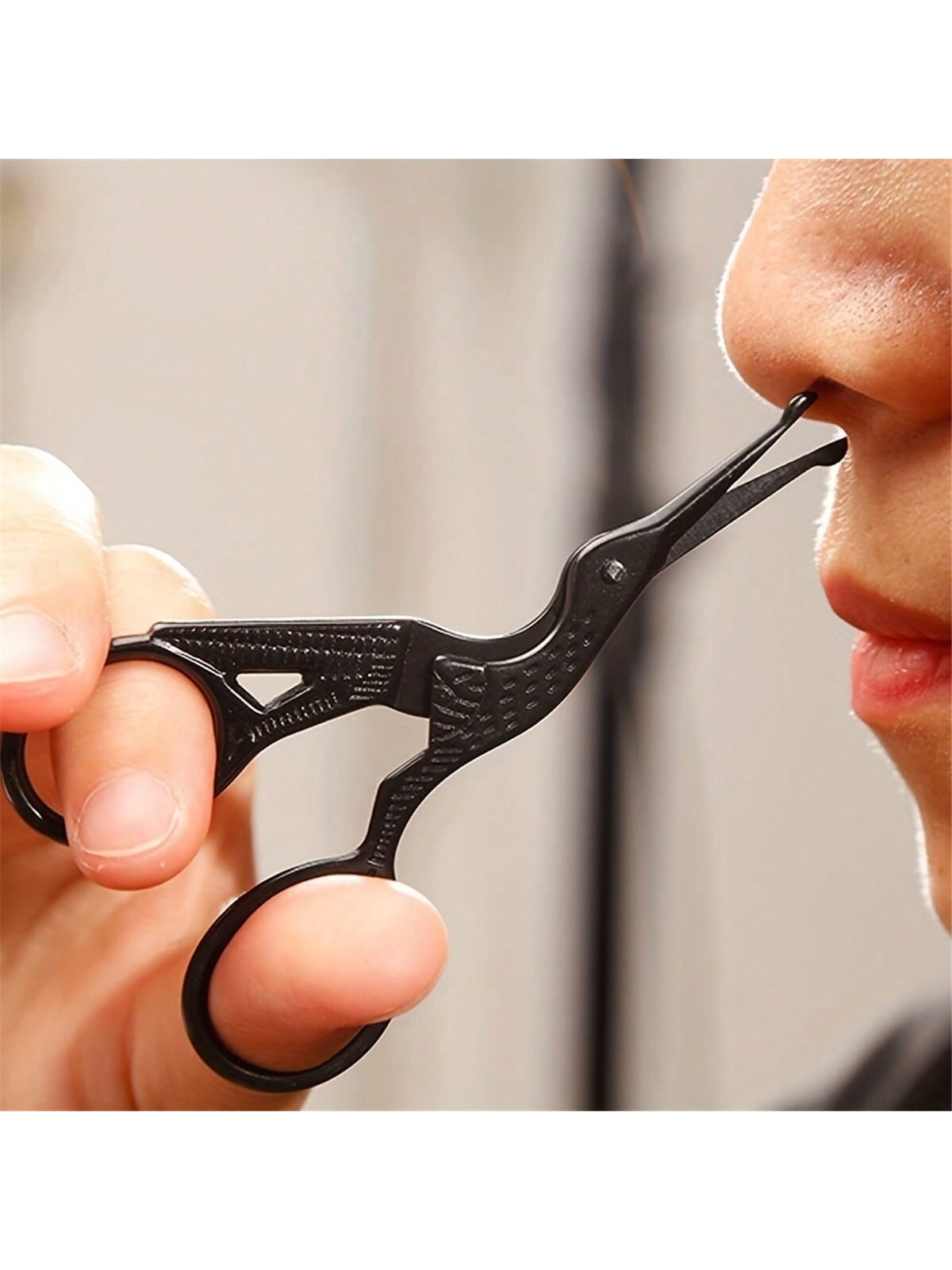 Nose Hair Scissors, Stainless  - Grooming Scissors recension och pris